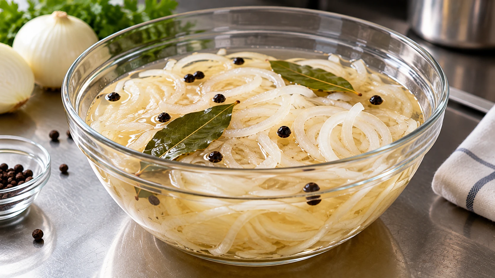 Step 5 - Aringa Marinata con Cipolle Agrodolci e Aceto