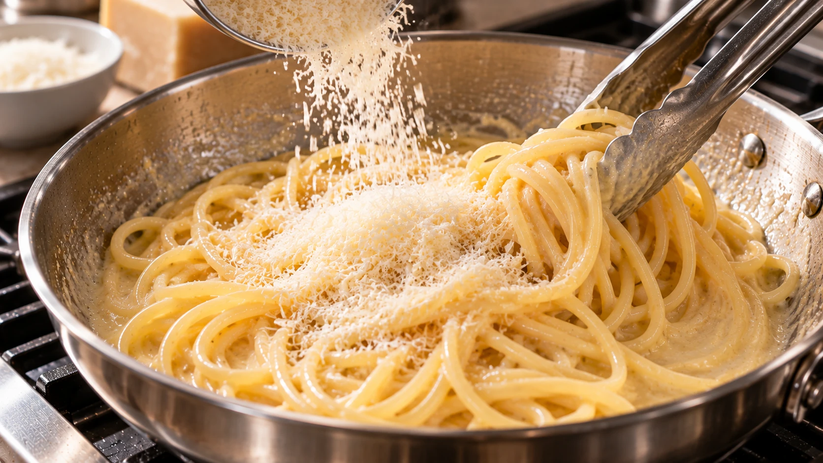 Step 7 - Pasta al Burro Cremosa