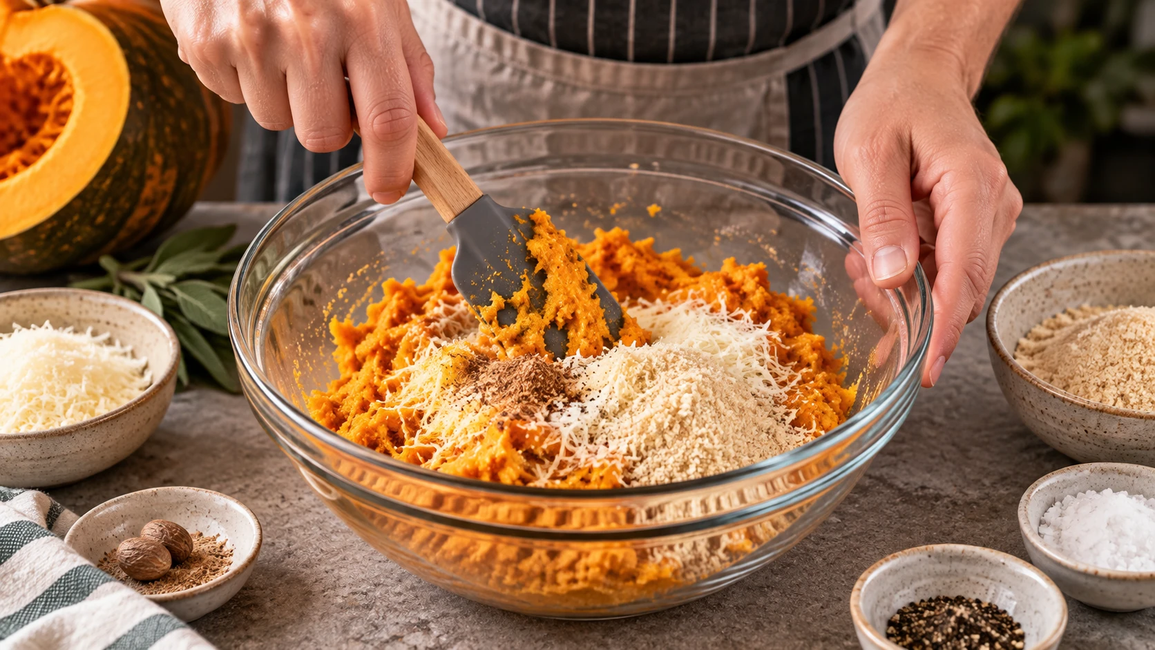 Step 3 - Cappellacci di Zucca Ferraresi Fatti in Casa