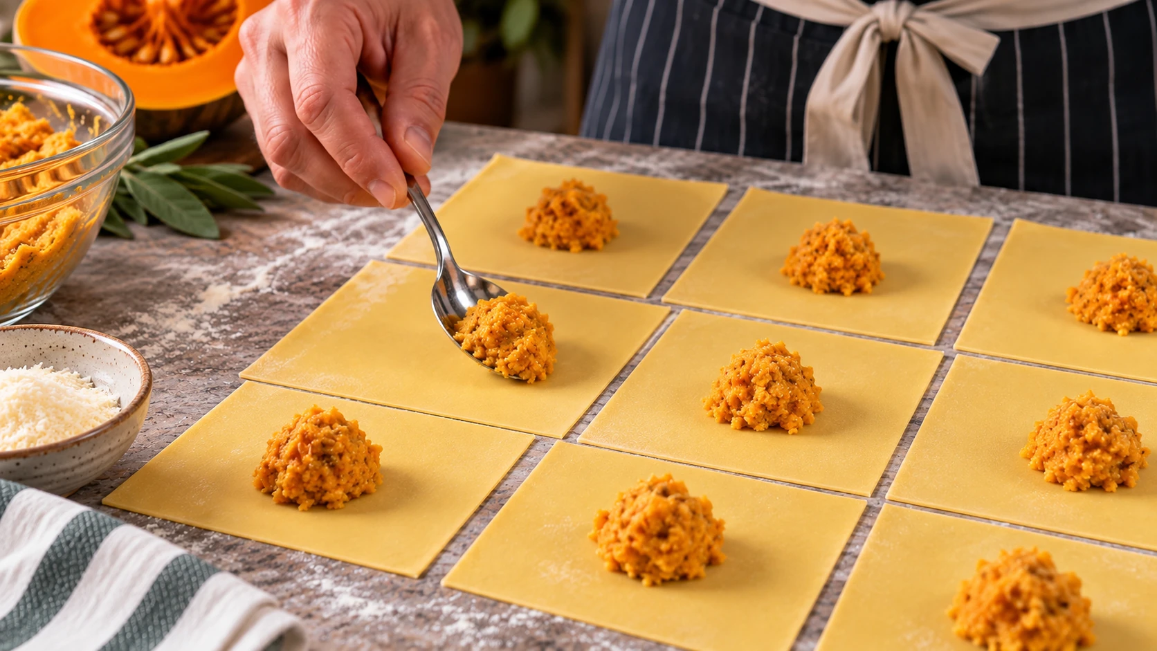 Step 7 - Cappellacci di Zucca Ferraresi Fatti in Casa
