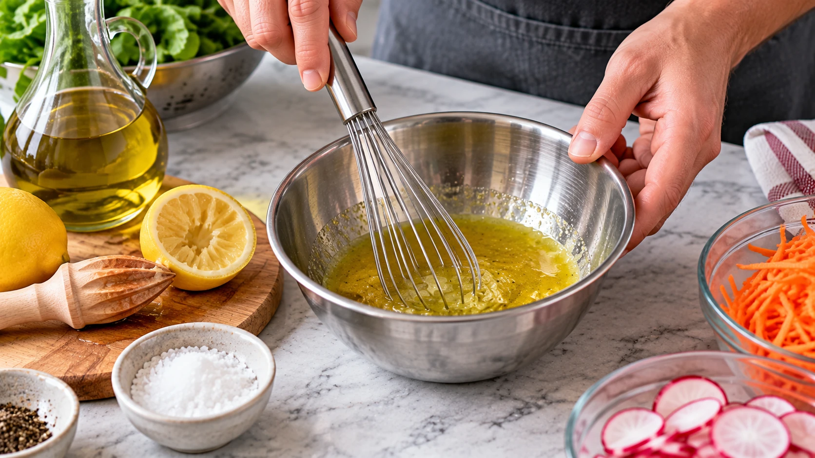 Step 5 - Insalata alla Melagrana
