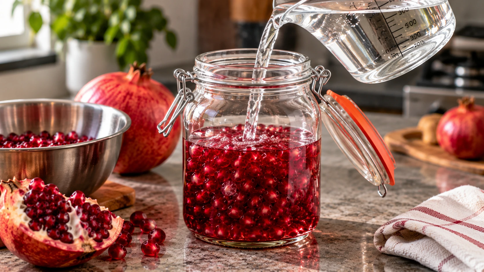 Step 3 - Liquore alla Melagrana Fatto in Casa