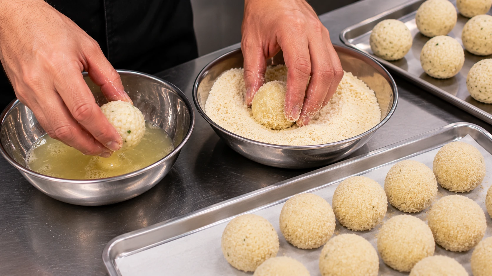 Step 7 - Palle di Riso Napoletane Mignon