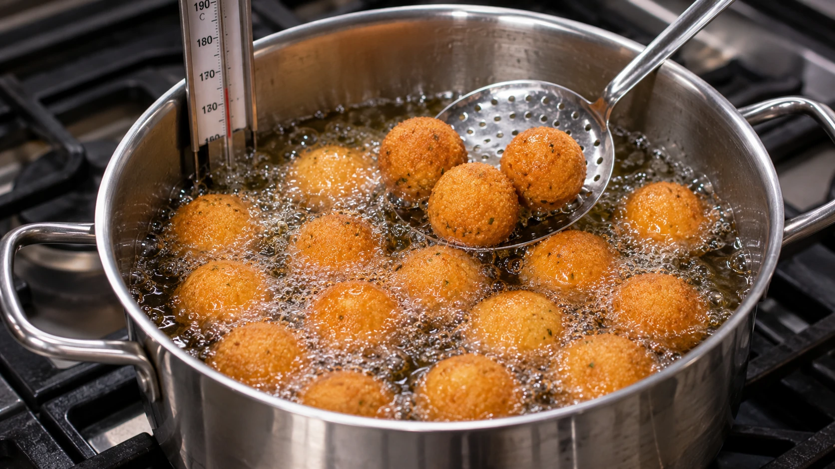 Step 9 - Palle di Riso Napoletane Mignon