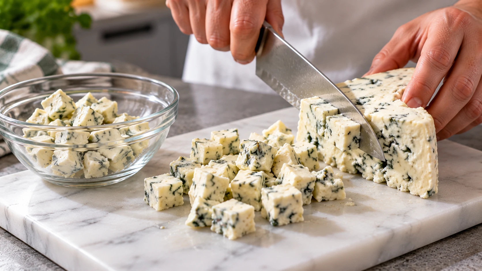 Step 5 - Pasta con Zucchine e Gorgonzola