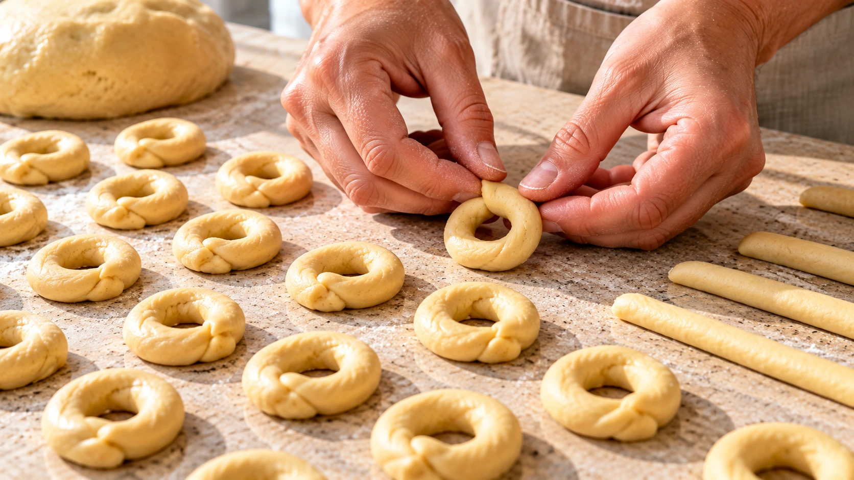 Step 4 - Taralli Classici Pugliesi