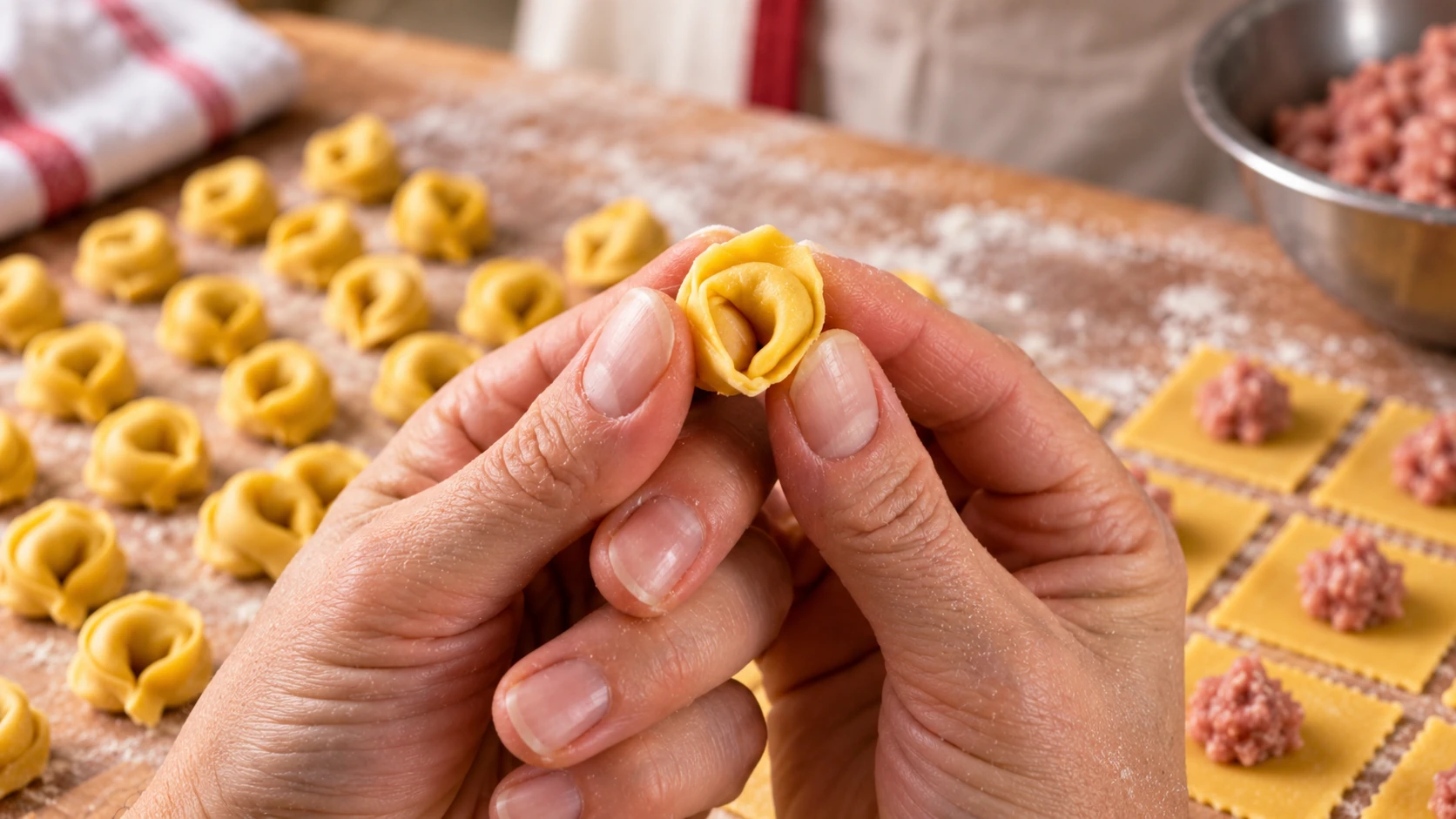 Step 7 - Tortellini di Modena Fatti in Casa