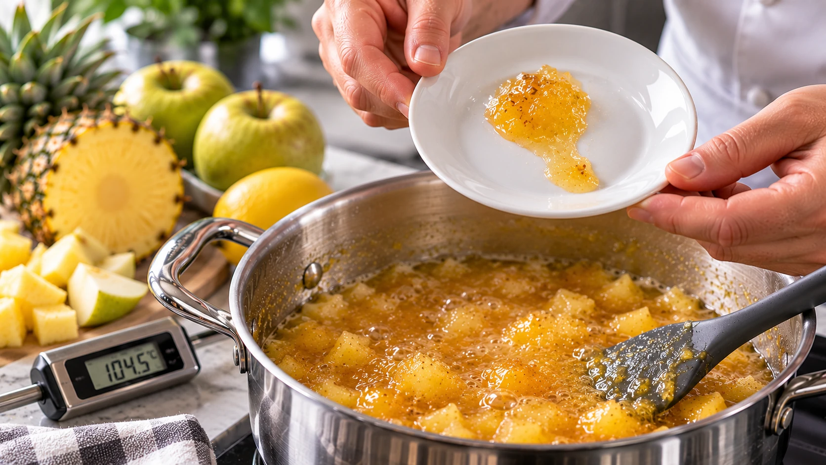 Step 7 - Confettura Dorata di Ananas e Mele Renette