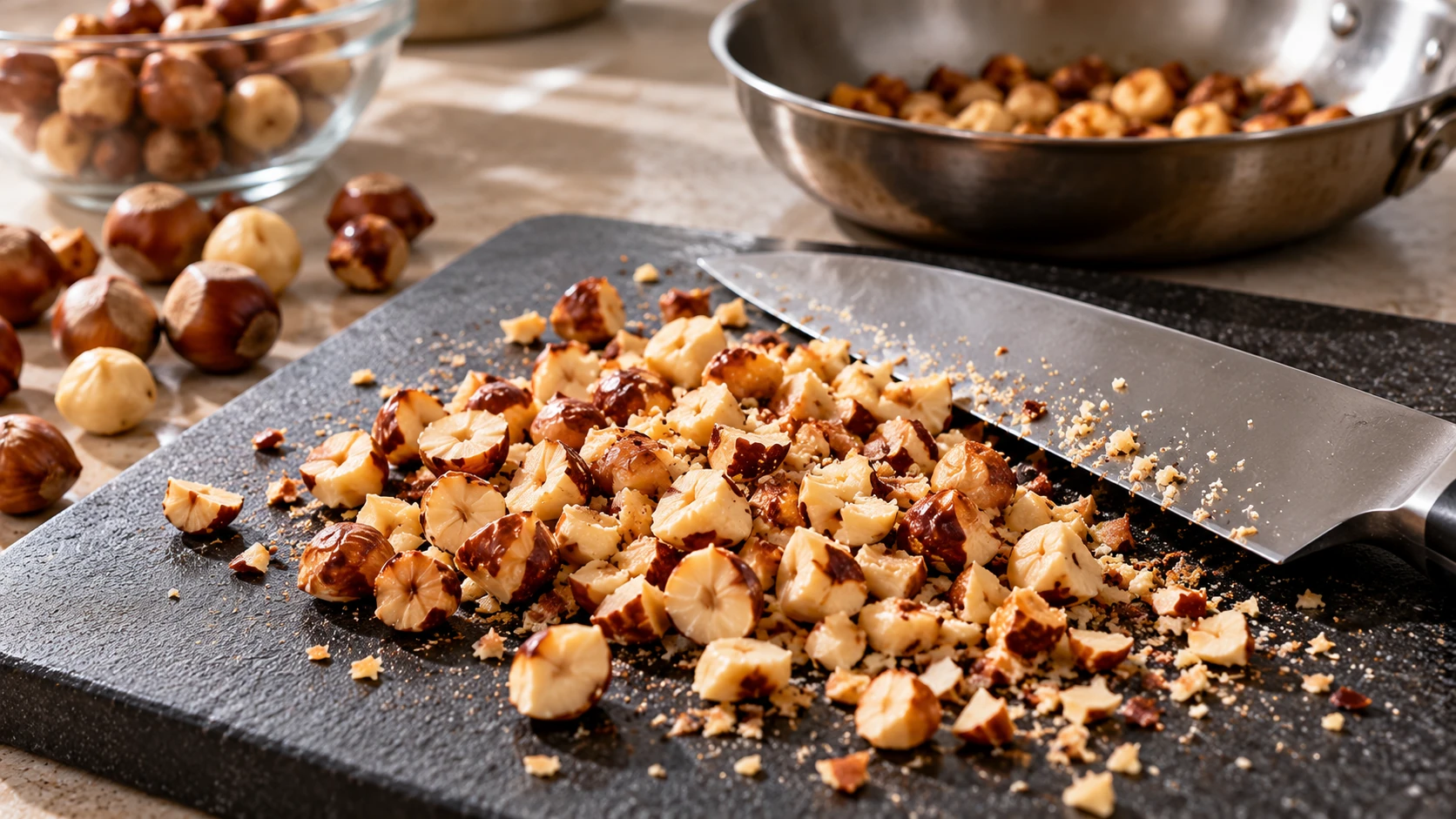 Step 3 - Pasta al Burro Gourmet con Parmigiano, Nocciole Tostate e Limone