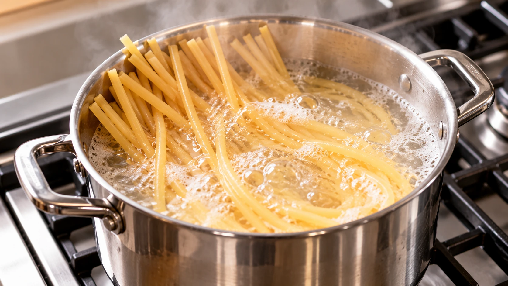 Step 4 - Pasta al Burro Gourmet con Parmigiano, Nocciole Tostate e Limone
