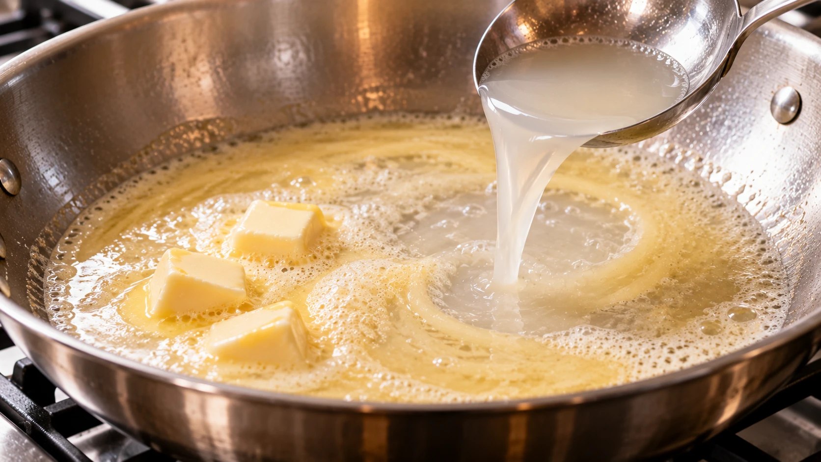 Step 6 - Pasta al Burro Gourmet con Parmigiano, Nocciole Tostate e Limone
