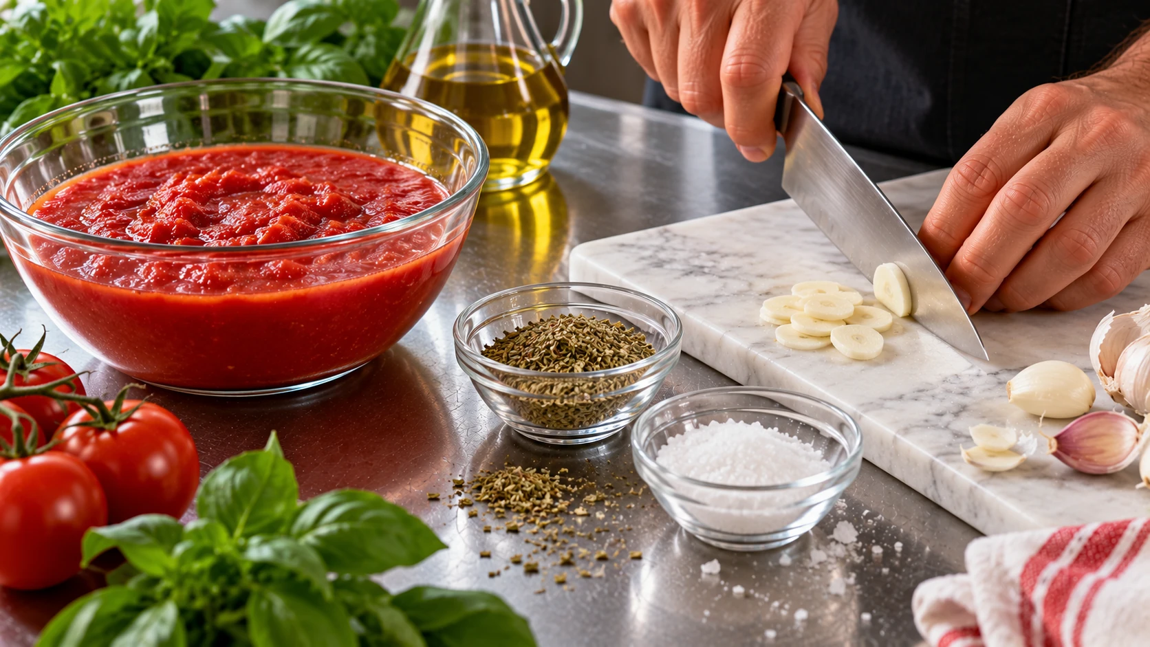 Step 7 - Pizza Marinara Fatta in Casa