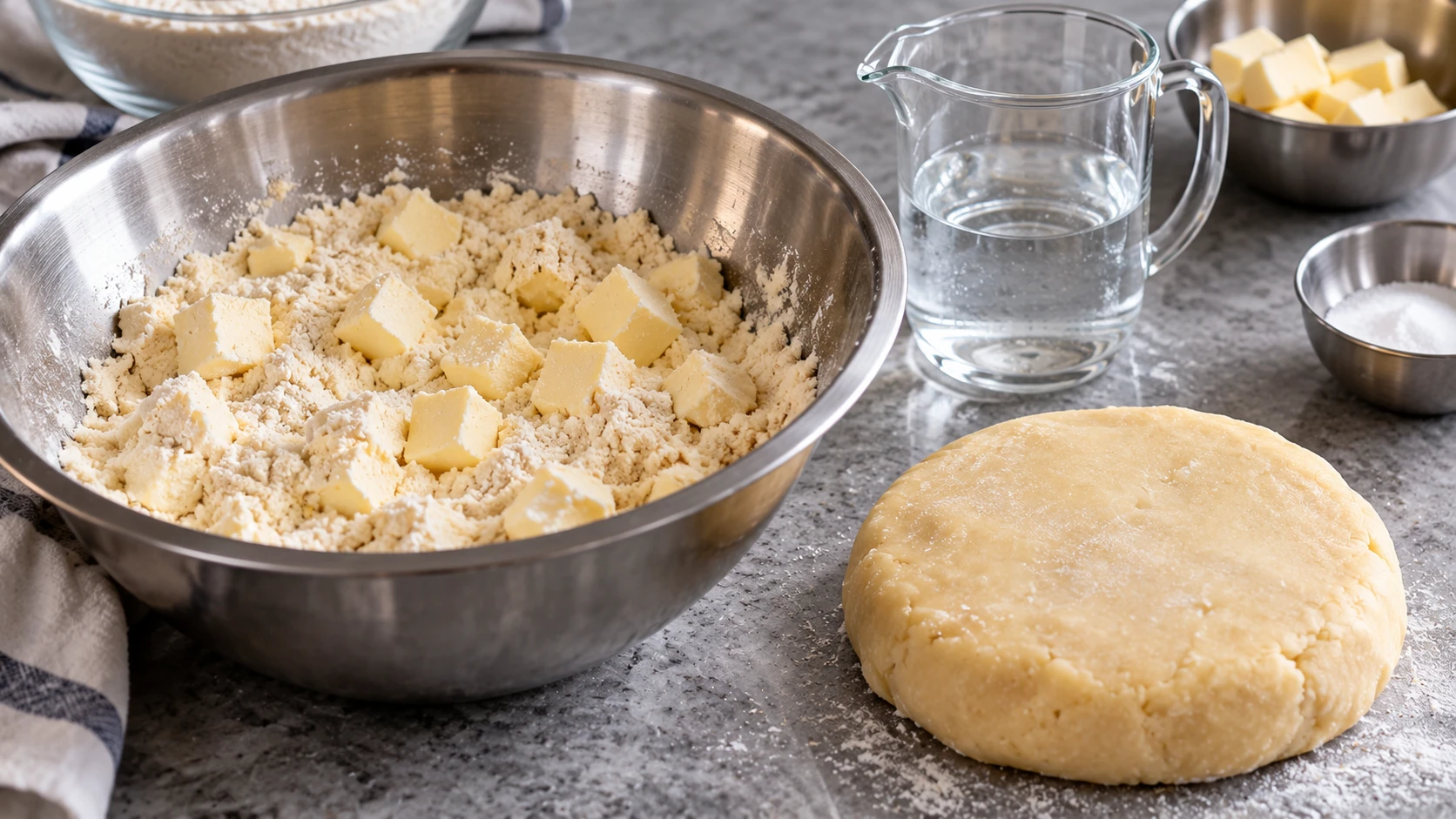 Step 1 - Timballo di Pasta Croccante con Bucatini, Besciamella e Uovo dal Cuore Morbido