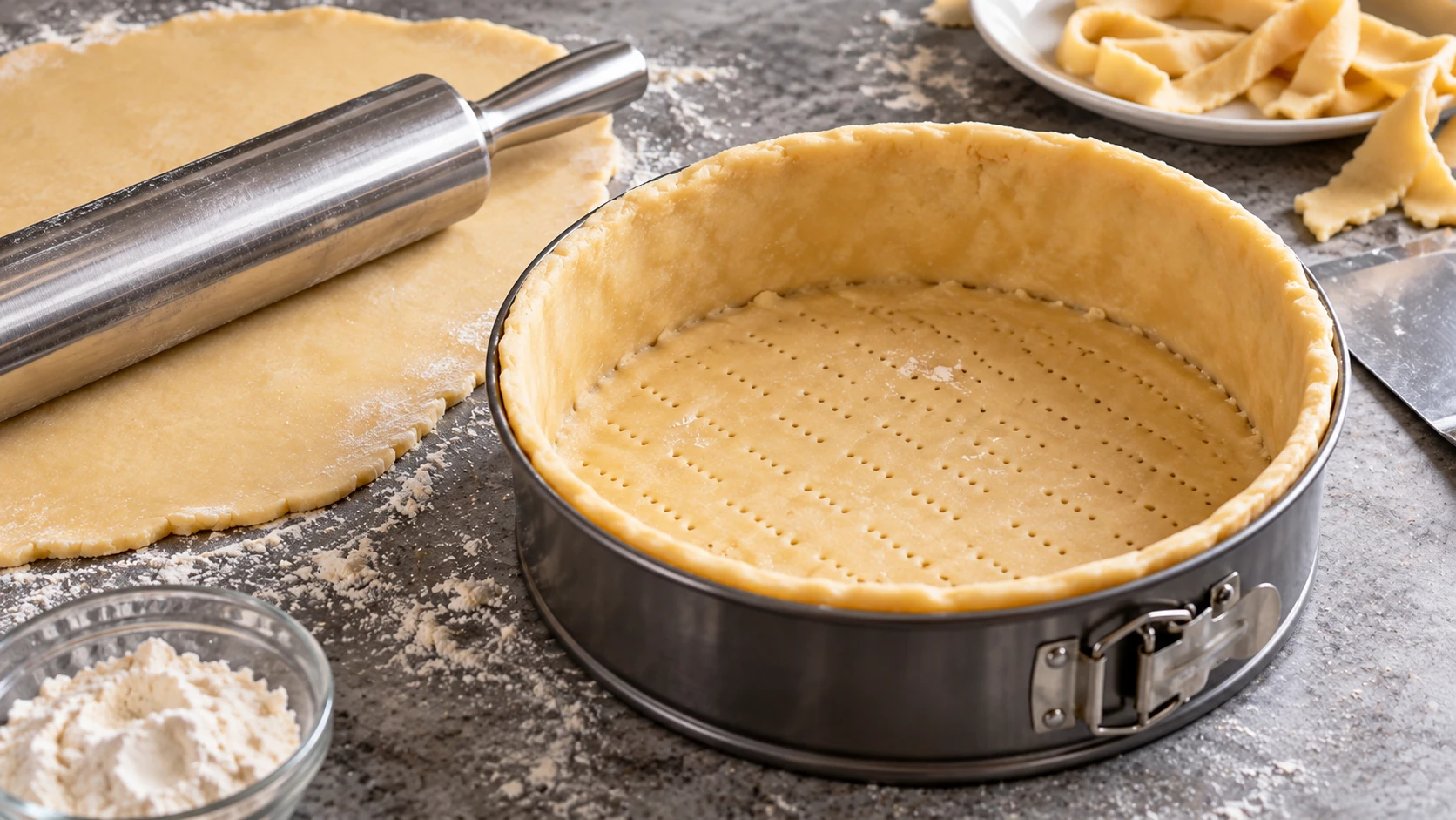 Step 2 - Timballo di Pasta Croccante con Bucatini, Besciamella e Uovo dal Cuore Morbido