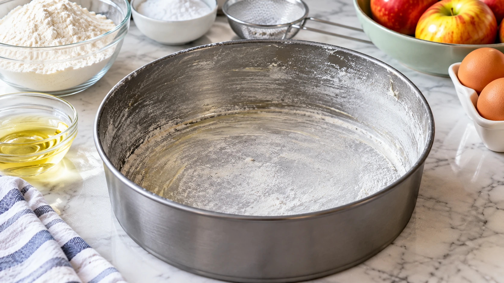 Step 1 - Torta di Mele Senza Burro con Olio e Cannella