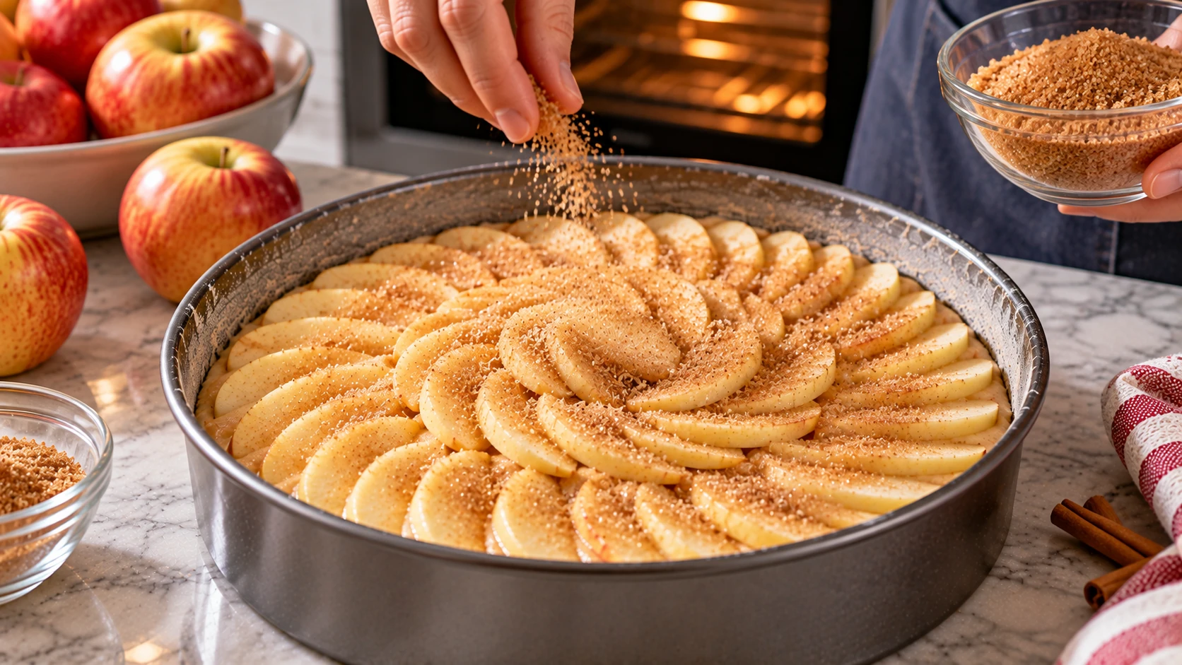 Step 10 - Torta di Mele Senza Burro con Olio e Cannella
