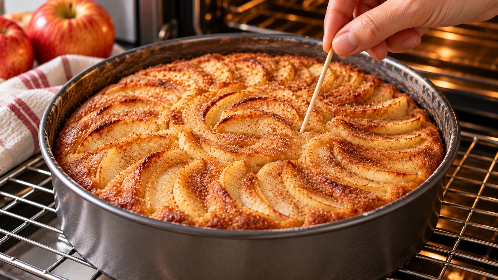 Step 12 - Torta di Mele Senza Burro con Olio e Cannella